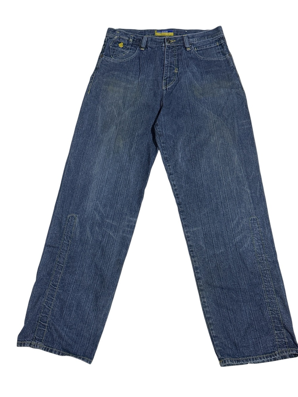 Rocawear Jeans 34x34 Blue Straight Loose Baggy Vintage Y2K Denim Hip Hop Skate